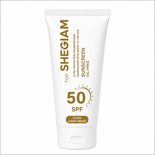 کرم ضدآفتاب شیگلم بی رنگ SPF 50
